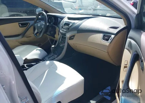 2013 Hyundai Elantra Gls из США, поврежденный, VIN 5NPDH4AE4DH331328